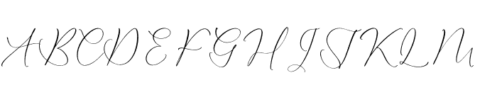 Klasynta Gelisha Font UPPERCASE