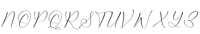 Klasynta Gelisha Font UPPERCASE