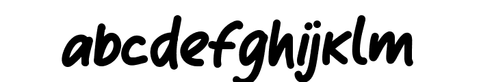 Klefont Mooncrat Regular Font LOWERCASE
