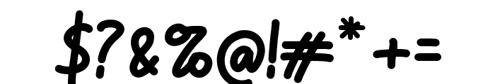 KlefontMooncrat-Regular Font OTHER CHARS