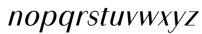 Kleio Italic Font LOWERCASE