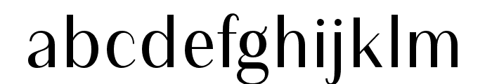 Kleio Regular Font LOWERCASE