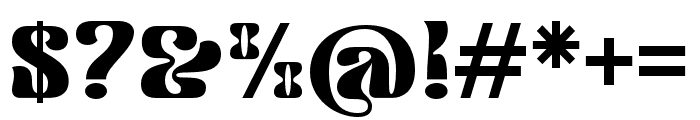 KlemerDisplay-Regular Font OTHER CHARS