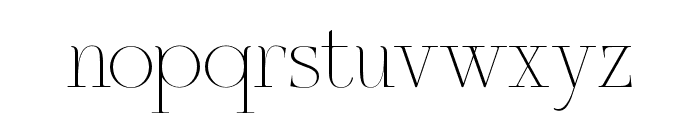 Kleya Font LOWERCASE