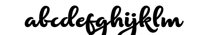 Klibeuth Font LOWERCASE