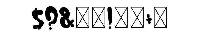 Klindertine Font OTHER CHARS