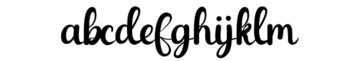 Knight Key Font LOWERCASE