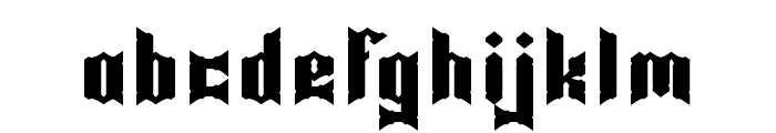 Knight of Light Bold Font LOWERCASE