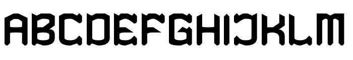 Knighthood Bold Font UPPERCASE