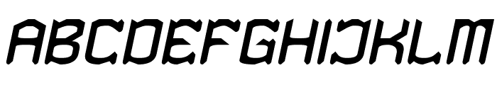Knighthood Italic Font UPPERCASE
