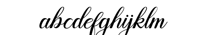 KnightlyScript Font LOWERCASE