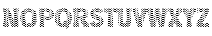 Knitted Ugly Sweater Font LOWERCASE