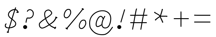 Knobby-Regular Font OTHER CHARS