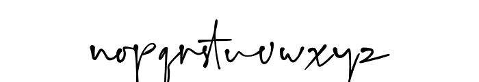 Knoknote Font LOWERCASE
