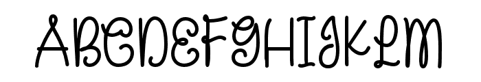 KnottyPine-Regular Font UPPERCASE