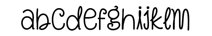 KnottyPine-Regular Font LOWERCASE