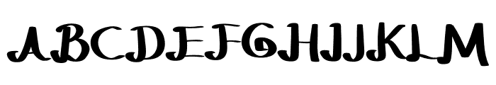 Knowlange Font UPPERCASE