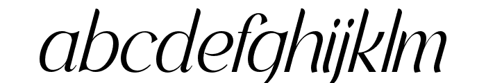 KnowledgeItalic Font LOWERCASE