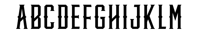 Knucklehead Deco Font UPPERCASE