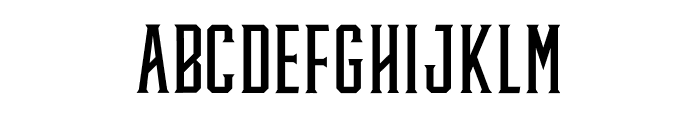 Knucklehead Serif Light Font UPPERCASE