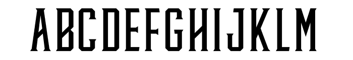 Knucklehead Serif Font UPPERCASE