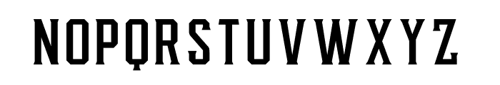 Knucklehead Serif Font LOWERCASE