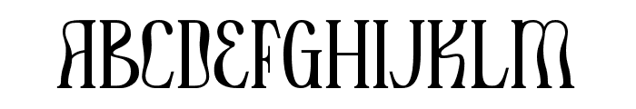 Koaguc-Regular Font UPPERCASE