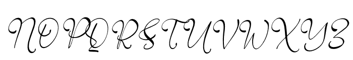 Kobayashi Henrietta Italic Font UPPERCASE