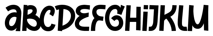 Kochay Regular Font LOWERCASE