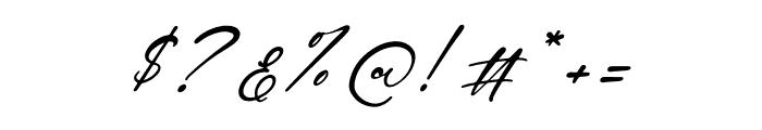 Koffertinez Italic Font OTHER CHARS
