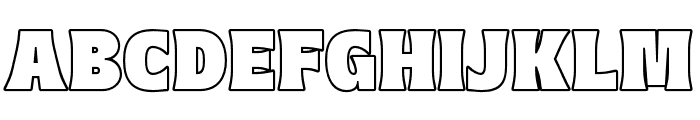 Kogah-Outline Font UPPERCASE