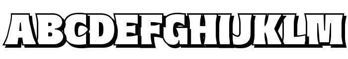 Kogah-Shadow Font UPPERCASE