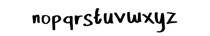 Kogilne Handwritten Font LOWERCASE