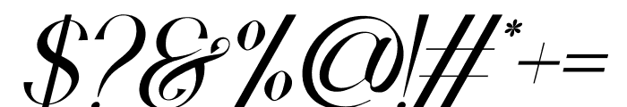 Kognate Italic Font OTHER CHARS