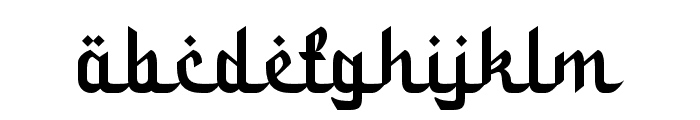Kolillah-Regular Font LOWERCASE