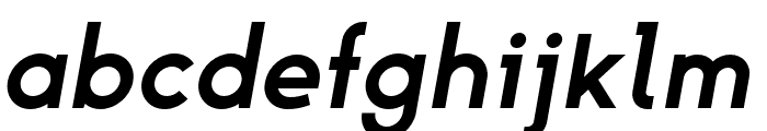 Kolka DemiBold Italic Font LOWERCASE