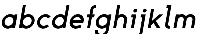 Kolka Medium Italic Font LOWERCASE