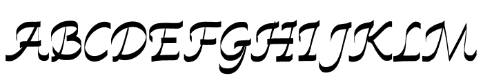 Kolkwitzia Font UPPERCASE