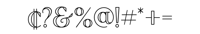 Kollate-Regular Font OTHER CHARS