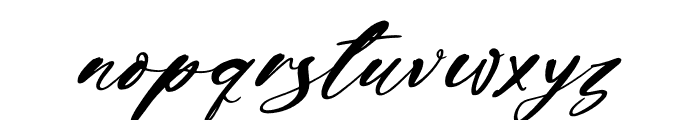 Kollinuky Skelicia Italic Font LOWERCASE