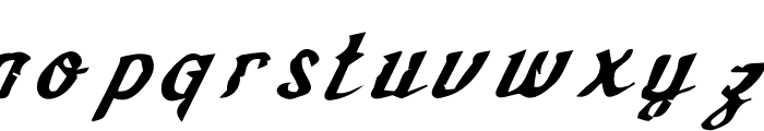 Komaiza Handwrit Font LOWERCASE