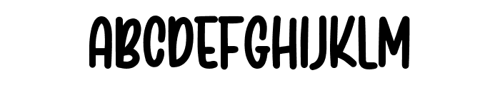 Komicamp Font UPPERCASE