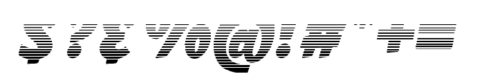 Komigo Line Italic Font OTHER CHARS