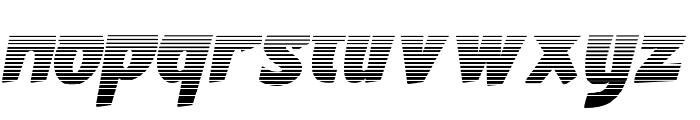 Komigo Line Italic Font LOWERCASE