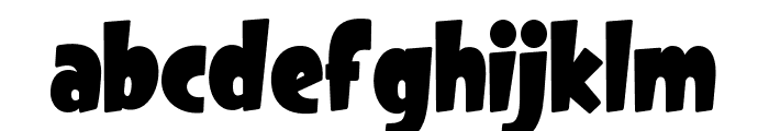 Komigo Regular Font LOWERCASE
