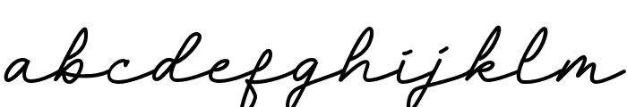 Komsiyochi-Regular Font LOWERCASE