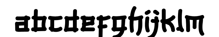 Komushi Font LOWERCASE
