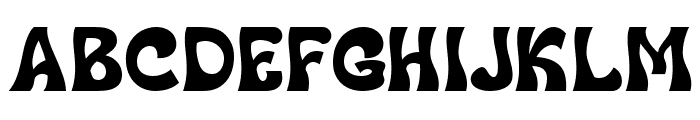Konega Regular Font UPPERCASE