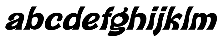 KonegaItalic-Regular Font LOWERCASE