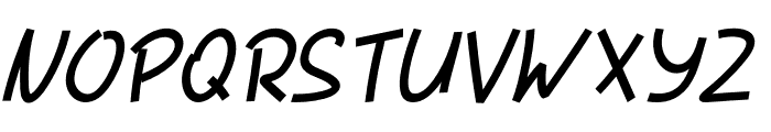 Konema Italic Font LOWERCASE